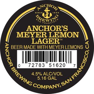 Anchor Brewing Company Anchor's Meyer Lemon Lager