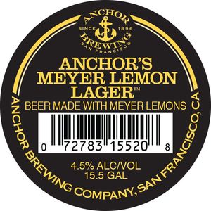 Anchor Brewing Company Anchor's Meyer Lemon Lager