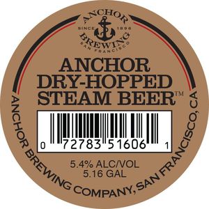 Anchor Brewing Company Anchor Dry-hopped Steam November 2016