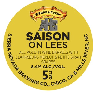 Sierra Nevada Saison On Lees November 2016