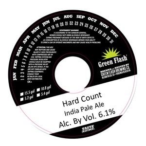 Green Flash Brewing Company Hard Count December 2016