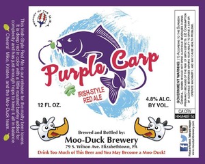 Purple Carp Irish Red February 2017