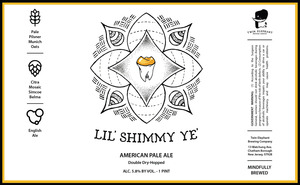 Lil' Shimmy Ye American Pale Ale November 2016