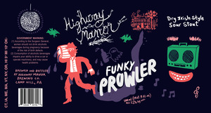 Highway Manor Brewing Company Funky Prowler