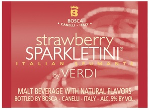 Verdi Strawberry Sparkletini