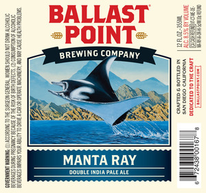 Ballast Point Manta Ray December 2016