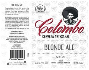 Colombo Blonde Ale