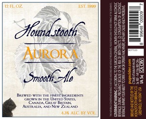 Houndstooth Aurora Smooth Ale