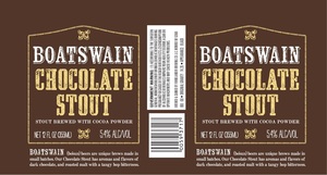 Boatswain Chocolate November 2016