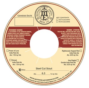 Mother Earth Brew Co Steel Cut Stout