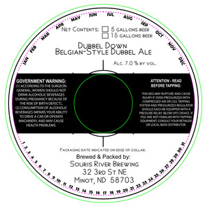 Souris River Brewing Dubbel Down November 2016