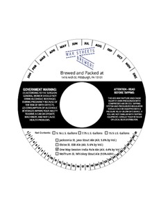 War Streets Brewery One Way Session IPA