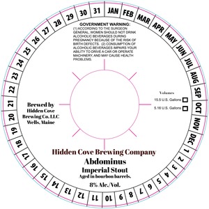 Hidden Cove Brewing Co. Abdominus