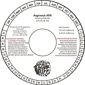 Heavy Riff Argonaut Apa
