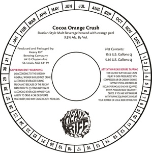 Heavy Riff Cocoa Orange Crush