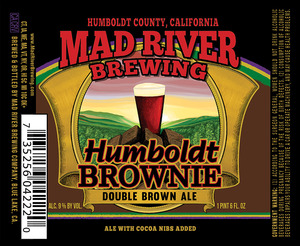 Humboldt Brownie Double Brown Ale November 2016