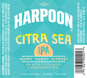 Harpoon Citra Sea November 2016