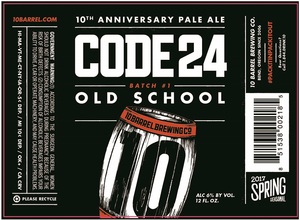 10 Barrel Brewing Co. Code 24 Old School