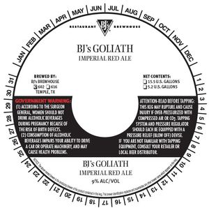 Bj's Goliath Imperial Red Ale