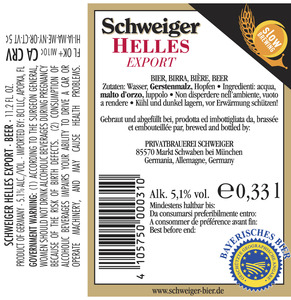Schweiger Helles Export November 2016