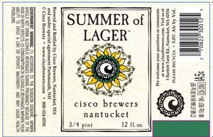 Cisco Brewers Summer Of Lager December 2016