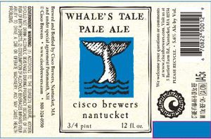 Cisco Brewers Whale's Tale December 2016