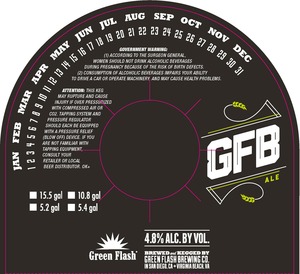 Green Flash Brewing Company Gfb December 2016