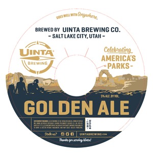 Uinta Brewing Company Golden Ale December 2016