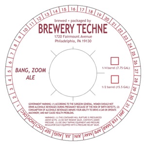 Bang, Zoom Ale November 2016