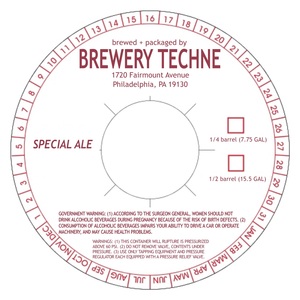 Special Ale November 2016