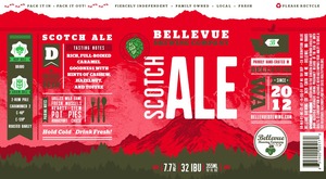 Bellevue Brewing Company Scotch Ale Can November 2016