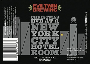 Evil Twin Brewing Christmas Eve At A New York City Hotel R