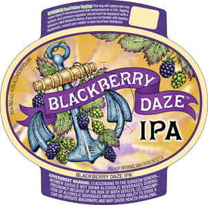 Anchor Brewing Blackberry Daze IPA