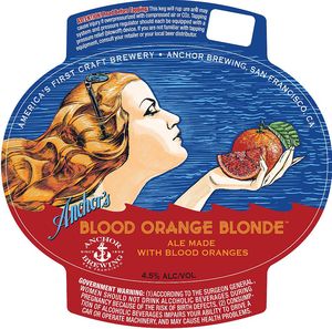 Anchor Brewing Blood Orange Blonde November 2016