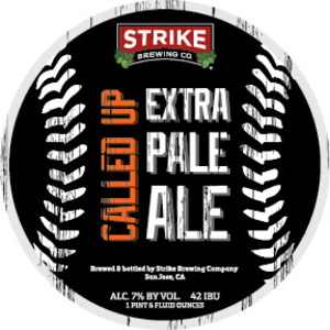 Strike Brewing Co Called Up Extra Pale Ale