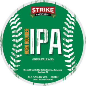 Strike Brewing Co Horn Rounder IPA