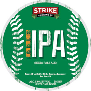 Strike Brewing Co Horn Rounder IPA November 2016