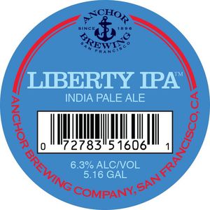 Anchor Brewing Company Liberty IPA November 2016