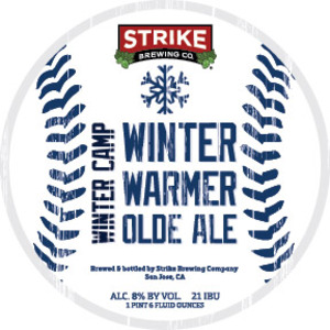 Strike Brewing Co Winter Camp Olde Ale