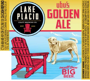 Lake Placid Ubu's Golden Ale