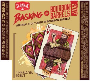 Saranac Basking In Bourbon