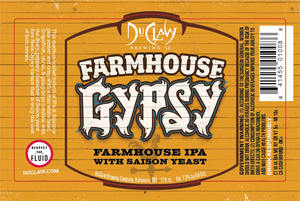 Duclaw Brewing Farmhouse Gypsy November 2016