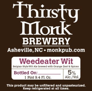 Thirsty Monk Weedeater Wit December 2016