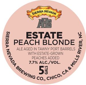 Sierra Nevada Estate Peach Blonde November 2016