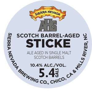 Sierra Nevada Scotch Barrel-aged Sticke