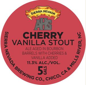 Sierra Nevada Cherry Vanilla Stout December 2016