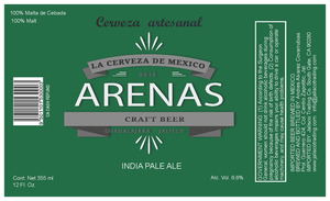 Arenas Indian Pale Ale