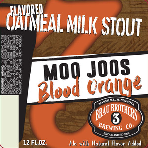 Brau Brothers Brewing Co Moojoos Blood Orange January 2017