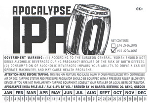 10 Barrel Brewing Co. Apocalypse IPA