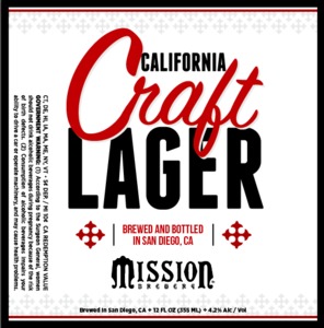 Mission California Craft Lager